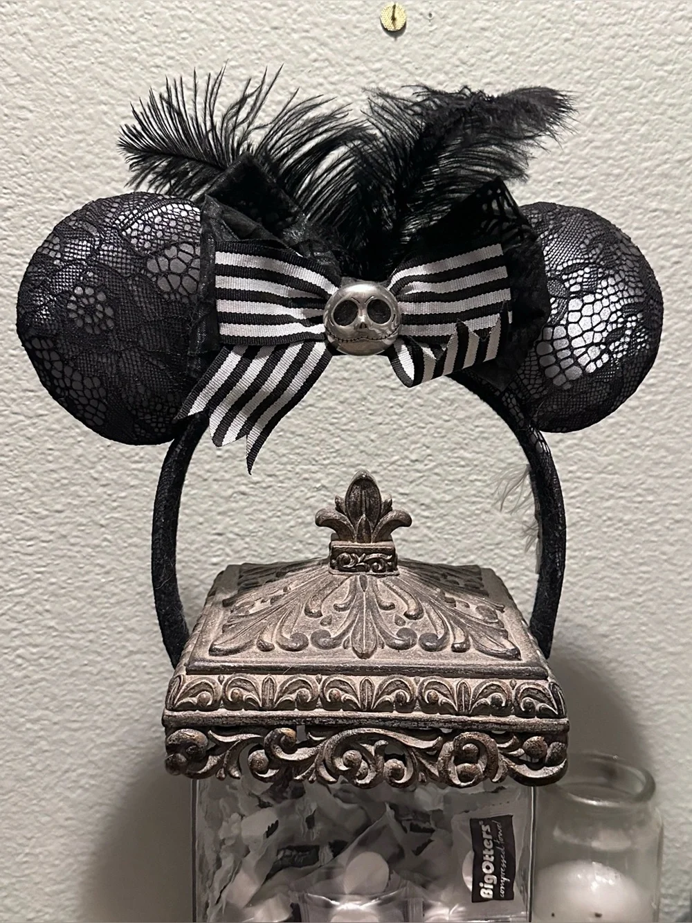 Disneyland Park Jack Skellington & Coco Ears.